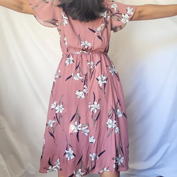 SOLD ON IG Ava & Viv Mauve dress - Picture 3 of 4